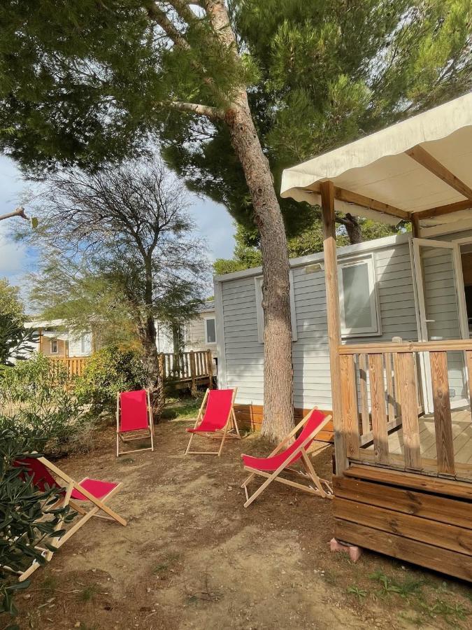 Mobil Home - Camping La Falaise Нарбонна Экстерьер фото